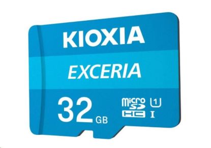 Obrázek KIOXIA Exceria microSD card 32GB M203, UHS-I U1 Class 10