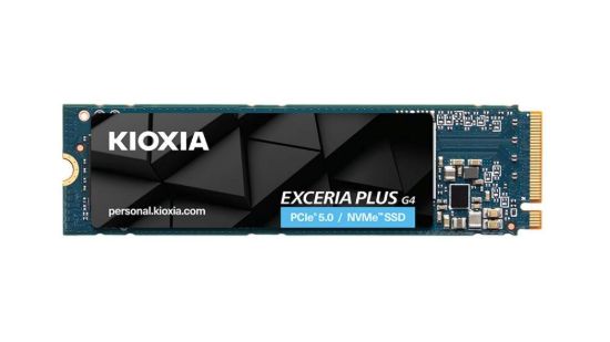 Obrázek KIOXIA SSD 2TB EXCERIA PLUS G4, M.2 2280, PCIe Gen5x4, NVMe 2.0, R:10000/W:8200MB/s