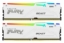 Obrázek KINGSTON DIMM DDR5 64GB (Kit of 2) 6400MT/s CL32 Non-ECC FURY Beast RGB EXPO, Bílá