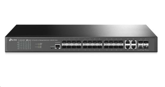 Obrázek TP-Link OMADA switch SG3428XF (20xSFP, 4xGbE/4xSFP combo, 4xSFP+, 2xconsole)