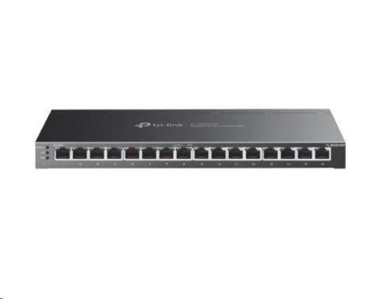 Obrázek TP-Link OMADA switch SG2016P (16xGbE, 8xPoE+, 120W, fanless)