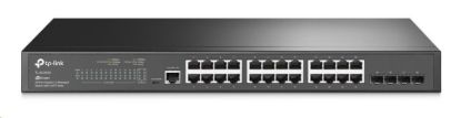 Obrázek TP- Link OMADA switch SG3428 (24xGbE, 4xSFP, 2xConsole, fanless)