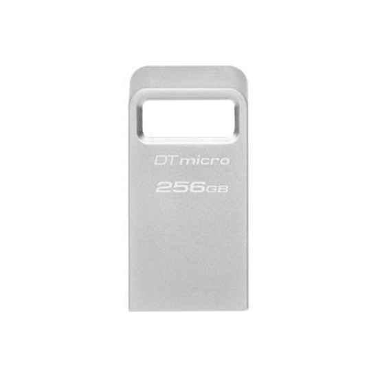 Obrázek Kingston Flash Disk 256GB DataTraveler Micro 200MB/s Metal USB 3.2 Gen 1