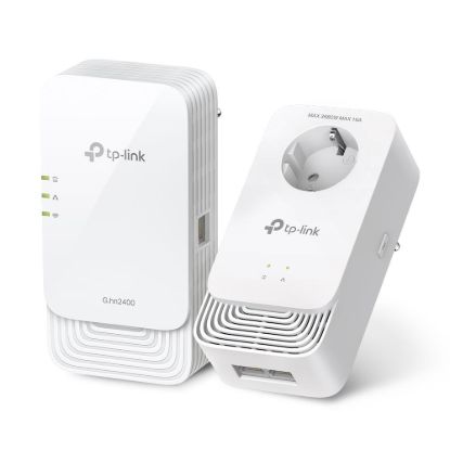 Obrázek TP-Link PGW2440 KIT EasyMesh WiFi6 průchozí powerline