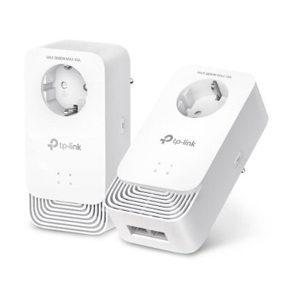 Obrázek TP- Link PG2400P KIT průchozí powerline set (G.hn2400, 2xGbE)