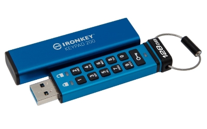 Obrázek Kingston Flash Disk IronKey 256GB USB-C IronKey Keypad 200C, FIPS 140-3 Lvl 3 (Pending) AES-256
