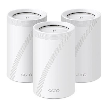 Obrázek TP- Link Deco BE65(3- pack) WiFi7 Mesh(BE9300, 2, 4GHz/ 5GHz/ 6GHz, 4x2, 5GbELAN/ WAN, 1xUSB3.0)