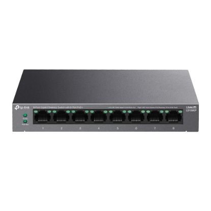 Obrázek TP- Link LiteWave switch LS108GP (8xGbE, 8xPoE+, 62W, fanless)