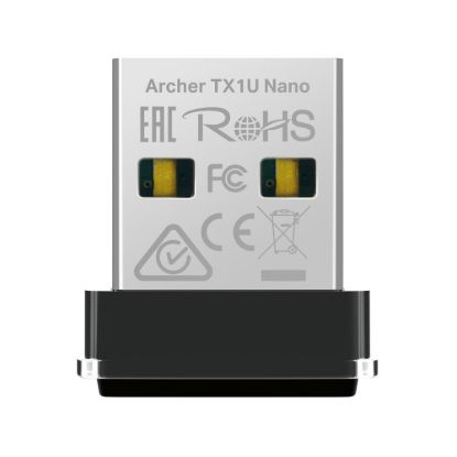 Obrázek TP- Link Archer TX1U Nano WiFi6 USB adapter (AX300, 2, 4GHz/ 5GHz, USB2.0)