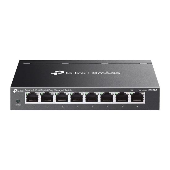 Obrázek TP-Link OMADA switch ES208G (8xGbE,fanless)