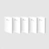 Obrázek TP- Link EAP615- Wall(5- pack) OMADA WiFi6 AP (AX1800, 2, 4GHz/ 5GHz, 4xGbELAN, 1xPoE- in, 1xPoE- out, 13 W)
