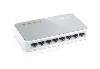Obrázek TP- Link switch TL- SF1008D (8x100Mb/ s, fanless)