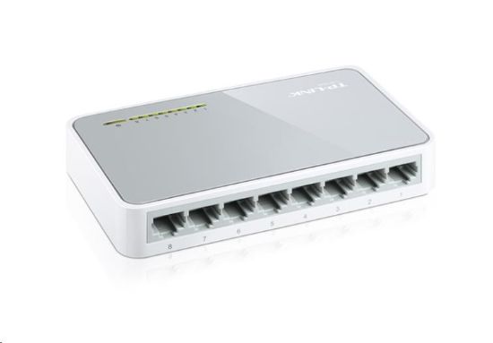 Obrázek TP-Link switch TL-SF1008D (8x100Mb/s, fanless)