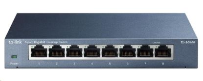 Obrázek TP- Link switch TL- SG108 (8xGbE, fanless)