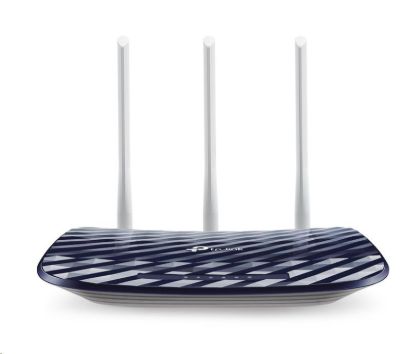 Obrázek TP- Link Archer C20 Aginet WiFi5 router (AC750, 2, 4GHz/ 5GHz, 4x100Mb/ s LAN, 1x100Mb/ s WAN)