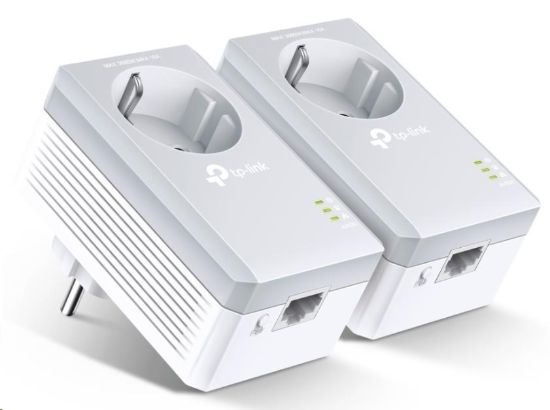 Obrázek TP-Link TL-PA4010PKIT průchozí powerline set (AV600, 1x100Mb/s, HomePlug AV)