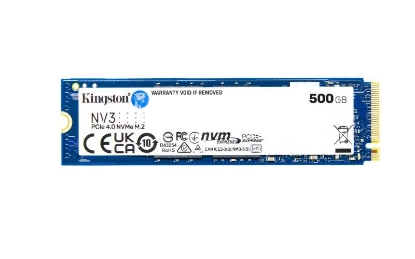 Obrázek Kingston SSD 500GB NV3, M.2 2230, NVMe PCIe Gen4x4, (R: 5000MB/s; W: 3000MB/s)