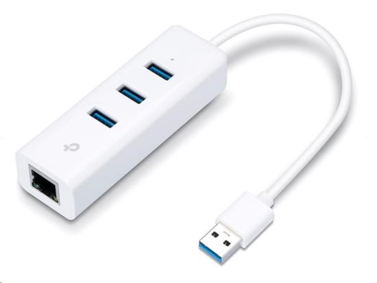 Obrázek TP-Link UE330 USB/Ethernet adapter (3xUSB3.0, 1xGbE)
