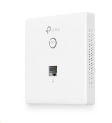 Obrázek TP- Link EAP115- Wall OMADA WiFi4 AP (N300, 2, 4GHz, 2x100Mb/ s LAN, 1xPoE- in)