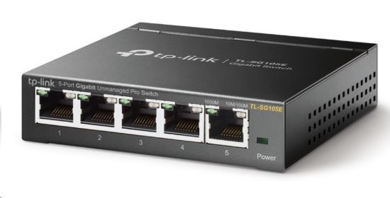 Obrázek TP-Link Easy Smart switch TL-SG105E (5xGbE, fanless)