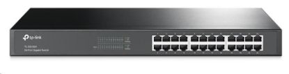 Obrázek TP- Link switch TL- SG1024 (24xGbE, fanless)