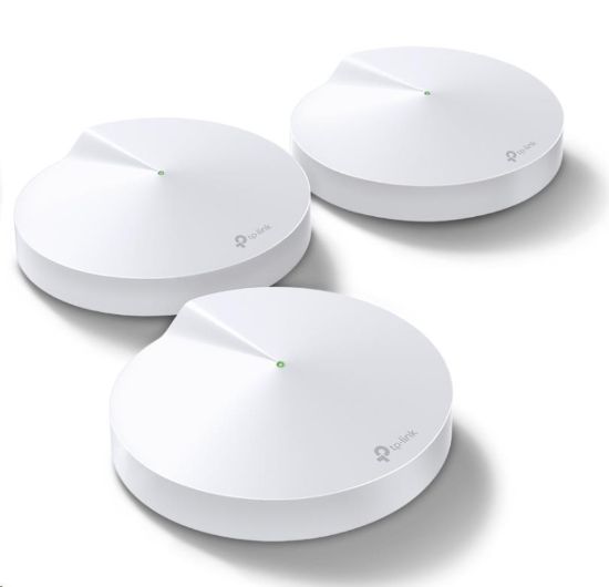Obrázek TP-Link Deco M5(3-Pack) WiFi5 Mesh (AC1300, 2,4GHz/5GHz, 2xGbELAN/WAN)