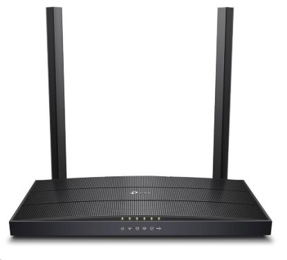 Obrázek TP- Link Archer VR400 OneMesh WiFi5 VDSL/ ADSL router (AC1200, 2, 4GHz/ 5GHz, 3xGbELAN, 1xGbELAN/ WAN, 1xRJ11, 1xUSB2.0)