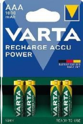 Obrázek Varta LR03/4BP 1000 mAh Ready to use (Blistr 4ks)