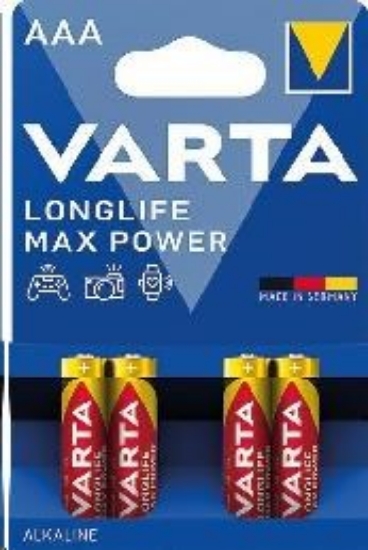 Obrázek Varta LR03/4BP MAX POWER (MAX TECH) (Blistr 4ks)