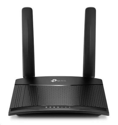Obrázek TP- Link TL- MR100 WiFi4 router (N300, 4G LTE, 2, 4GHz, 1x100Mb/ s LAN, 1x100Mb/ s LAN/ WAN, 1xmicroSIM)