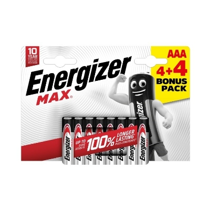 Obrázek Energizer LR03/8 Max AAA 4+4 zdarma