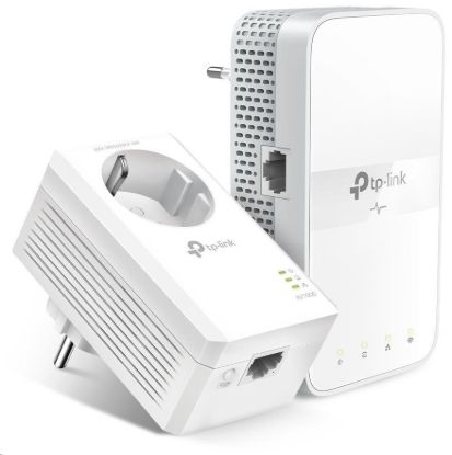 Obrázek TP- Link TL- WPA7617KIT OneMesh/ EasyMesh WiFi5 průchozí powerline set (AC1200, AV1000, 1xGbE, HomePlug AV2)