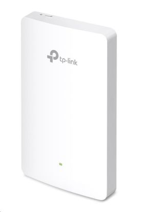 Obrázek TP- Link EAP615- Wall OMADA WiFi6 AP (AX1800, 2, 4GHz/ 5GHz, 4xGbELAN, 1xPoE- in, 1xPoE- out, 13W)