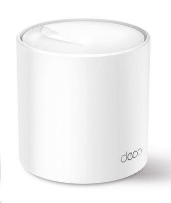 Obrázek TP- Link Deco X50(1- pack) WiFi6 Mesh (AX3000, 2, 4GHz/ 5GHz, 3xGbELAN/ WAN)