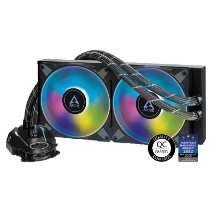 Obrázek ARCTIC vodní chladič Liquid Freezer II 280 ARGB, 2x140mm, LGA1851, AM5