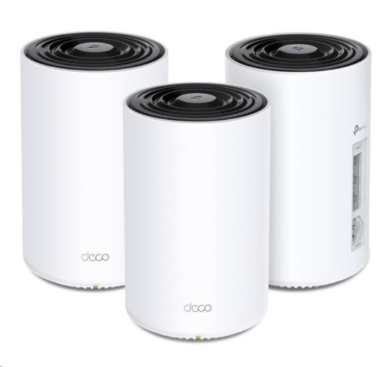 Obrázek TP-Link Deco PX50(3-pack) WiFi6 Powerline Mesh (AX3000,2,4GHz/5GHz,3xGbELAN/WAN)
