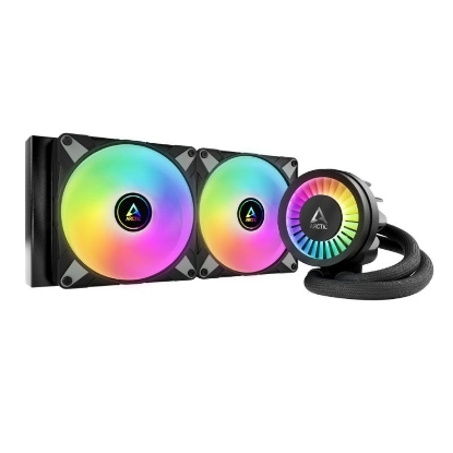 Obrázek ARCTIC Vodní chladič Liquid Freezer III 280 ARGB, 2x140mm, AM5, LGA1851, černá