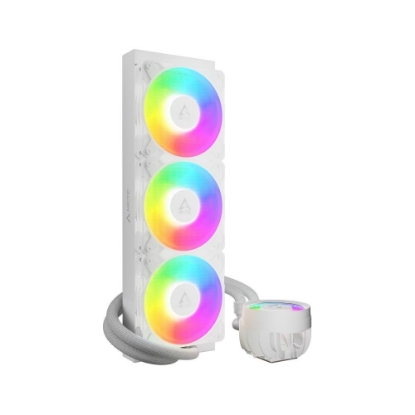 Obrázek ARCTIC Vodní chladič Liquid Freezer III 360 Pro ARGB, 3x120mm, AM5, LGA1851, bílá