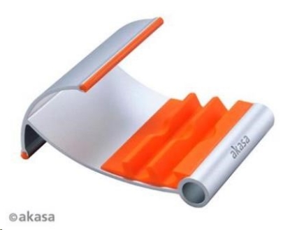 Obrázek AKASA stojánek na tablet  AK-NC054-OR, hliníkový, oranžový