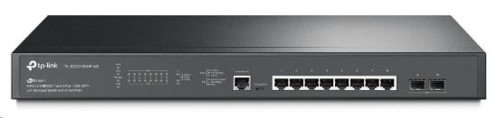 Obrázek TP-Link OMADA switch SG3210XHP-M2 (8x2,5GbELAN, 2xSFP+,8xPoE+, 240W, 2xConsole)