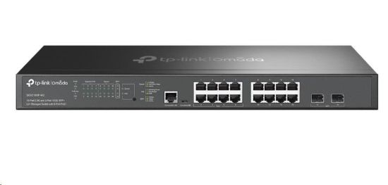 Obrázek TP-Link OMADA switch SG3218XP-M2 (16x2,5GbELAN, 2xSFP+, 8xPoE+, 240W, 2xConsole)