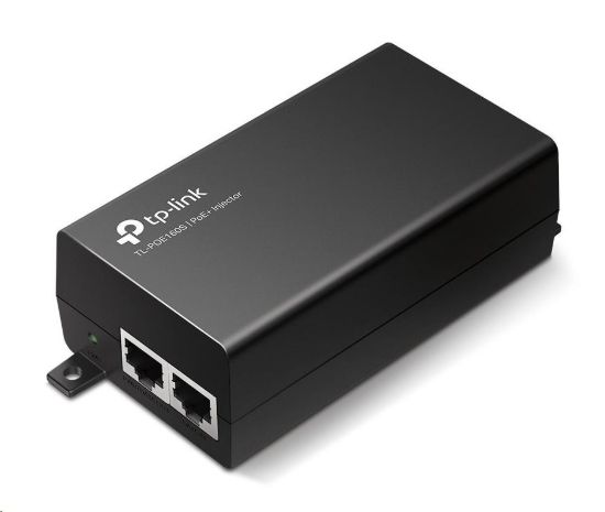 Obrázek TP- Link OMADA POE160S PoE+ injektor v4.0 (PN: 1700000239) (2xGbE, 802.3af/ at, 30 W)