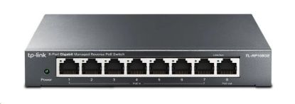 Obrázek TP- Link Easy Smart switch RP108GE (7xGbE passive PoE- in, 1xGbE passive PoE- out)