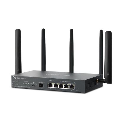 Obrázek TP- Link ER706W- 4G OMADA VPN 4G+Cat6 router (AX3000, 1xSFP WAN/ LAN, 1xGbEWAN, 4xGbELAN/ WAN, 2xnanoSIM)