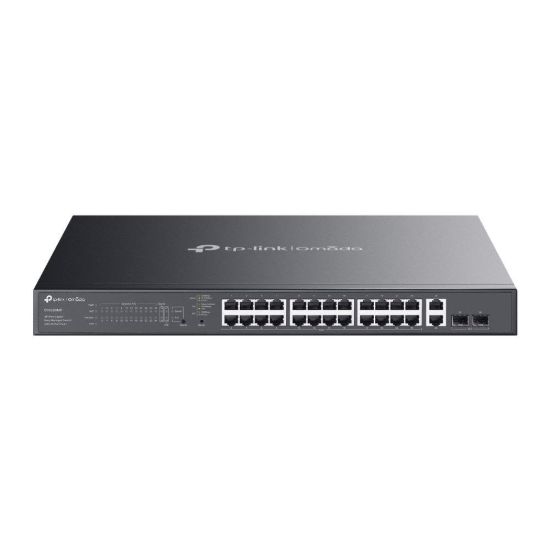 Obrázek TP-Link OMADA switch ES228GMP (26xGbE,2xSFP,24xPoE+,384W)