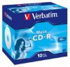 Obrázek VERBATIM CD- R(10- pack)Audio/ Live it!/ Colour/ Jewel/ 80Min