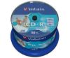 Obrázek VERBATIM CD- R(50- Pack)Spindle/ Inkjet Printable/ 52x/ 700MB / Non ID Branded