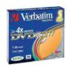 Obrázek VERBATIM DVD+RW(5- Pack)Slim/ Colour/ / 4x/ DLP/ 4.7 GB