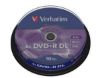 Obrázek VERBATIM DVD+R(10- pack) Double layer/ 8x/ 8.5 GB/ spindle