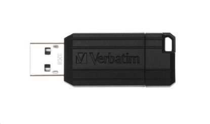 Obrázek VERBATIM Flash Disk 32GB Store 'n' Go PinStripe, černá
